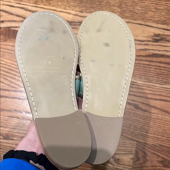 Jack Rogers Girls Jack Flat Sandals - Turquoise and Gold NWT size 5 - Picture 7 of 7